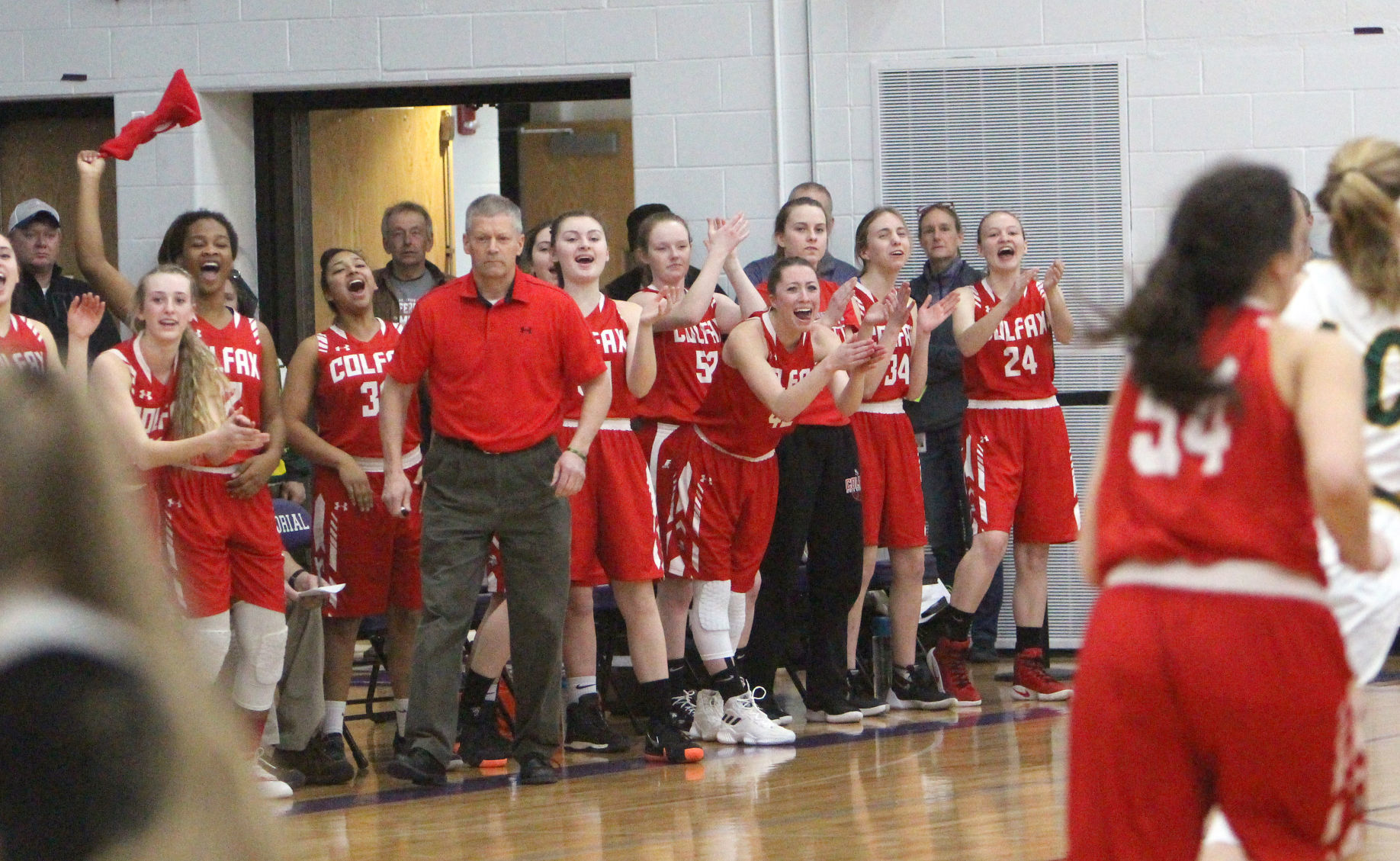 Colfax vs Melrose-Mindoro girls basketball 3-2-19